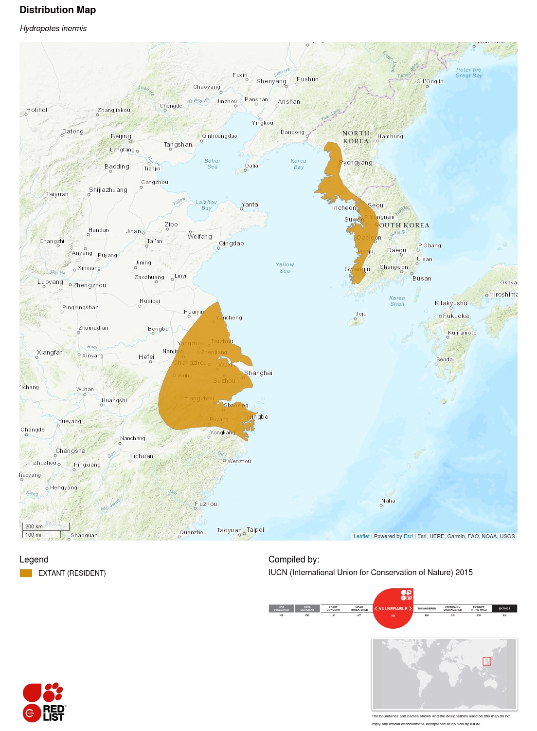 CWD distribution map