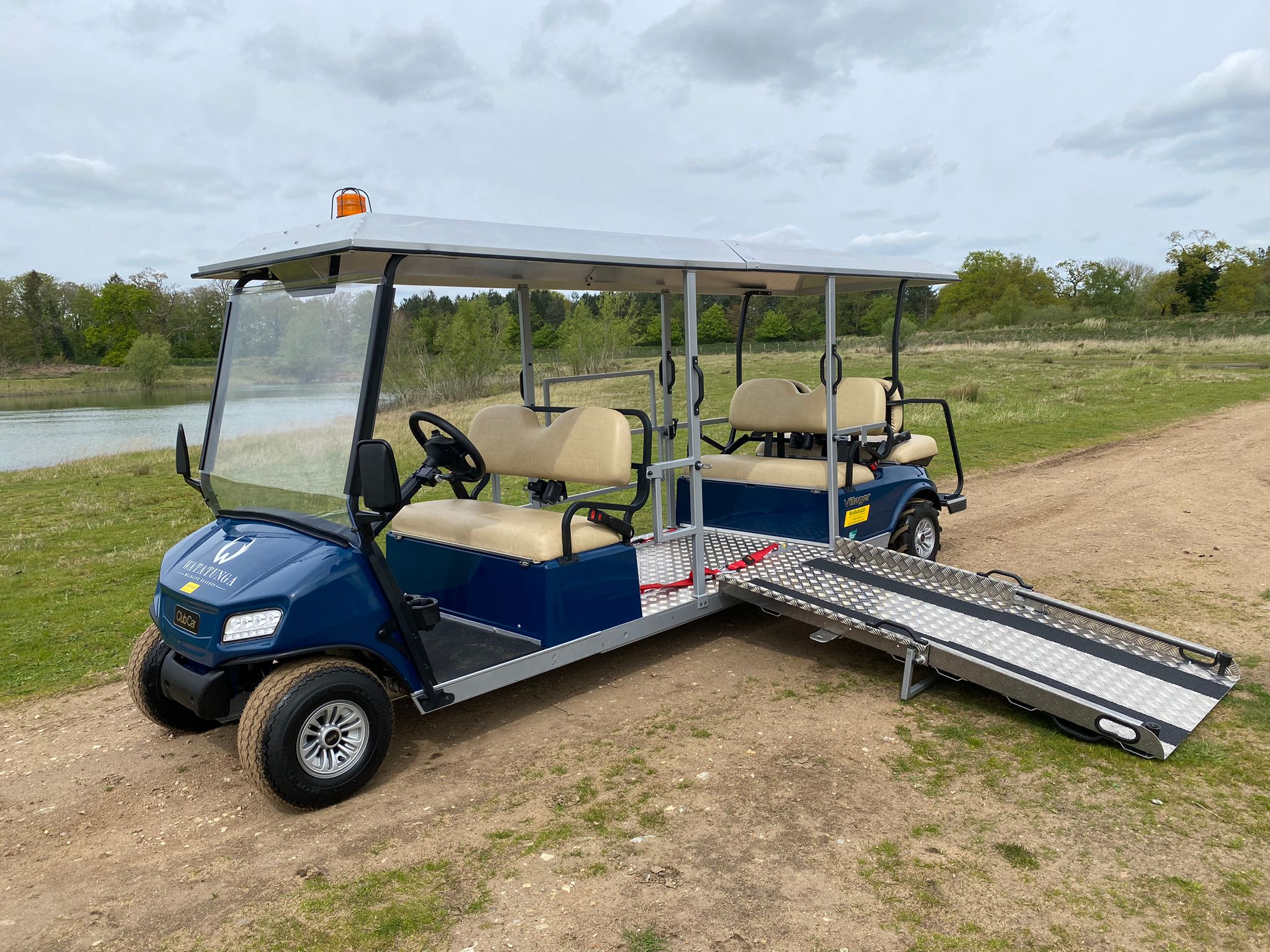 Wheelchair accessible buggy at Watatunga