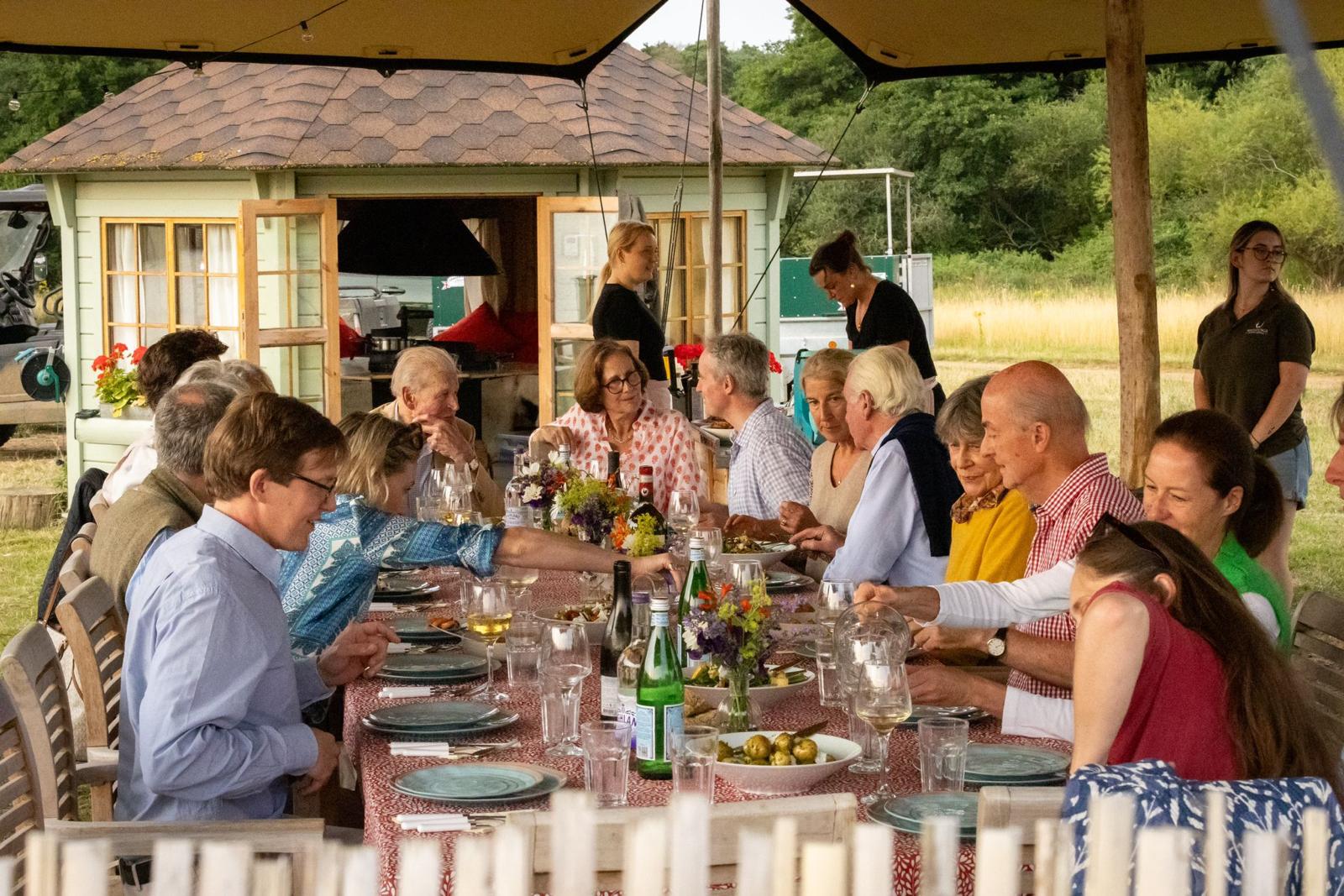 Pop up dining at Watatunga