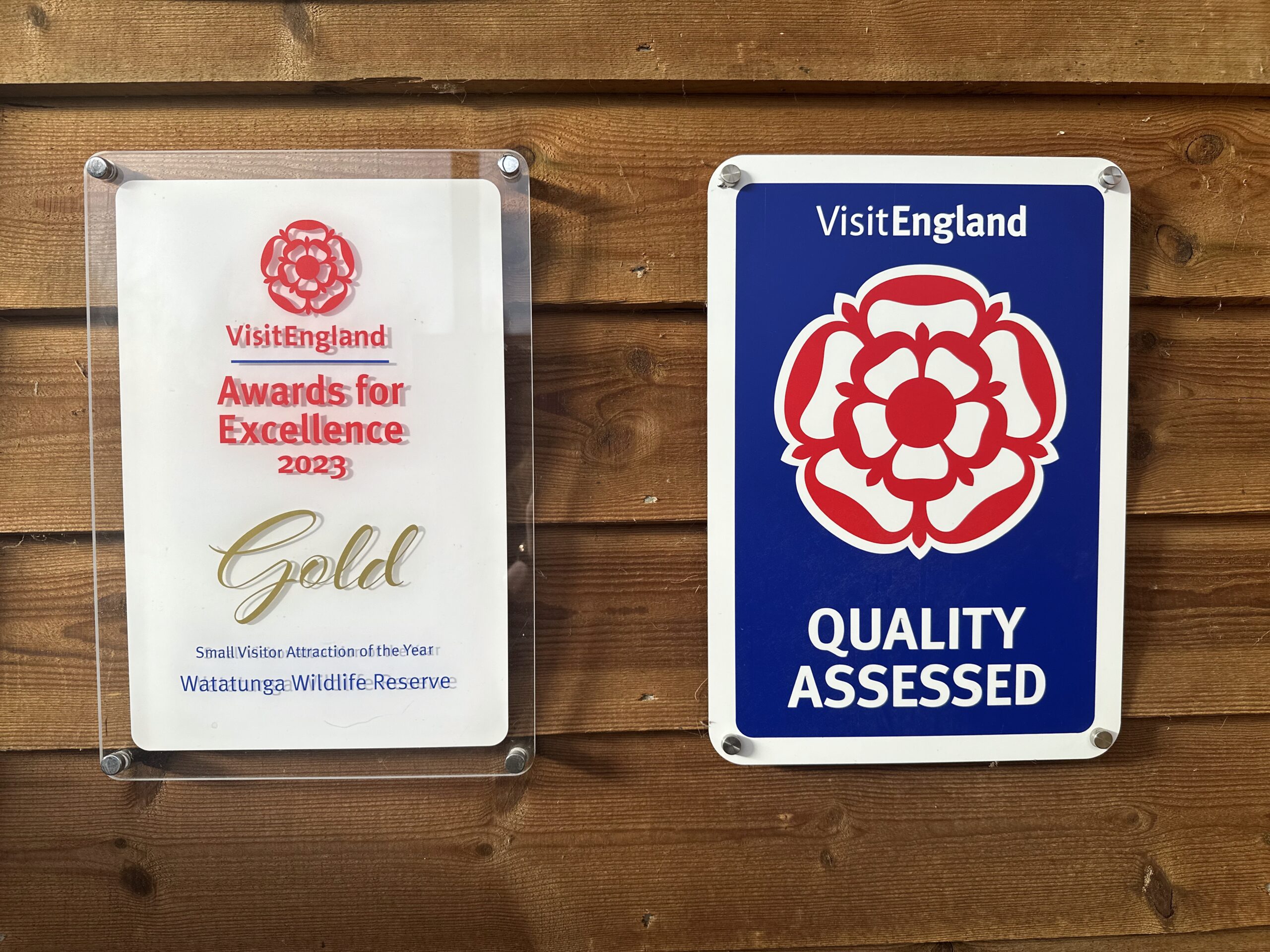 Visit England Quality Assessed Tourism Attraction