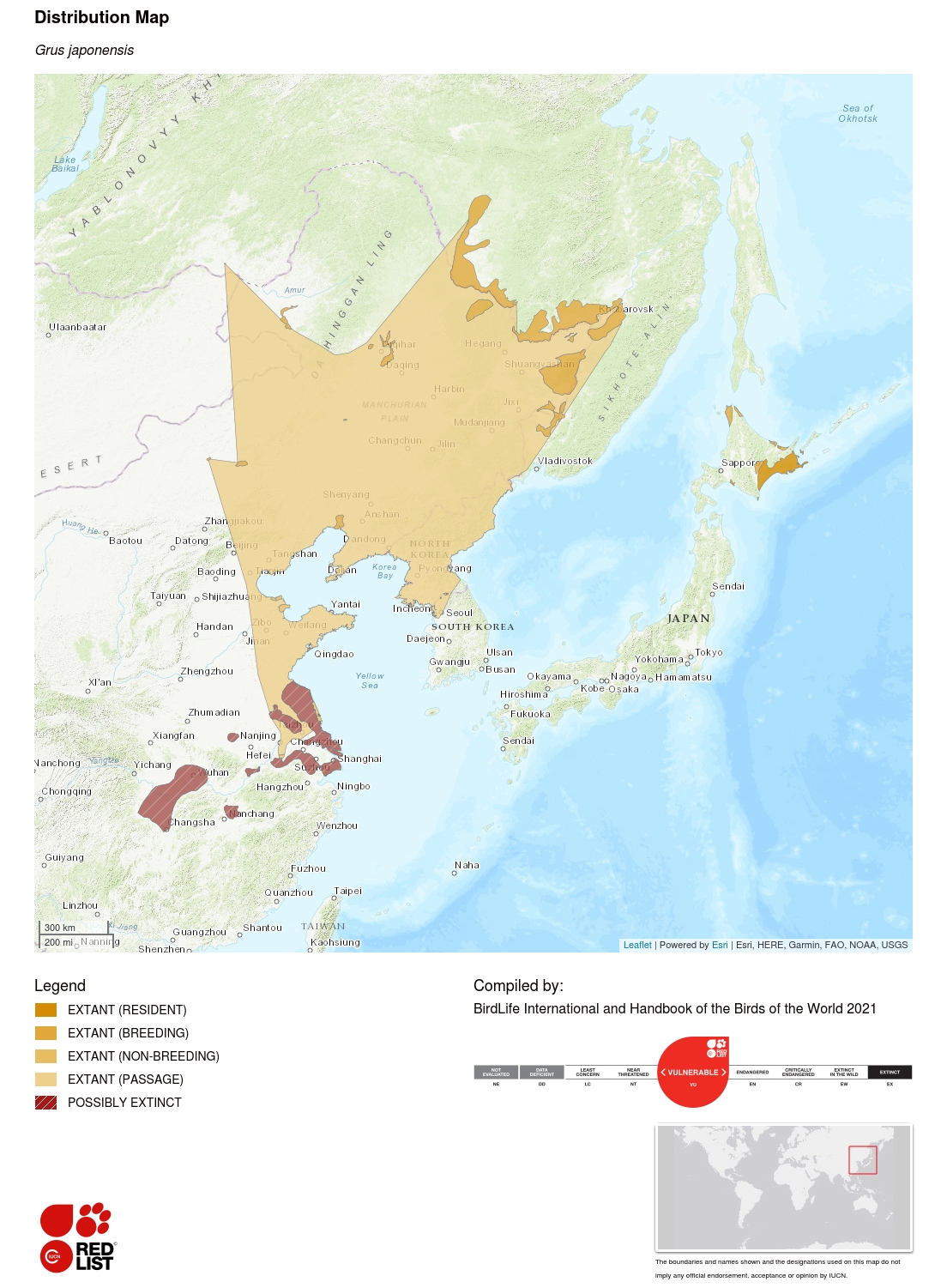 Axis distribution map