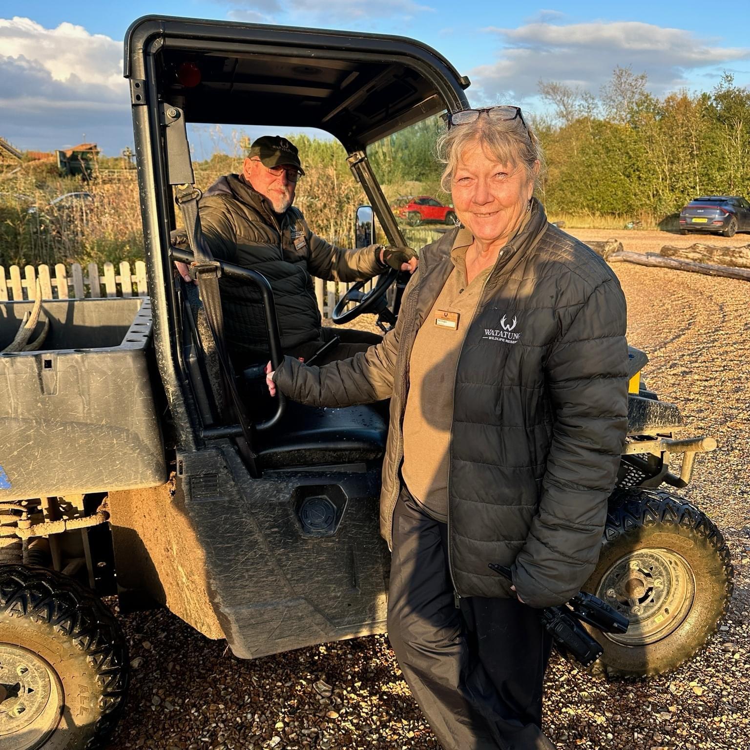 Alex Wildebeest on norfolk reserve