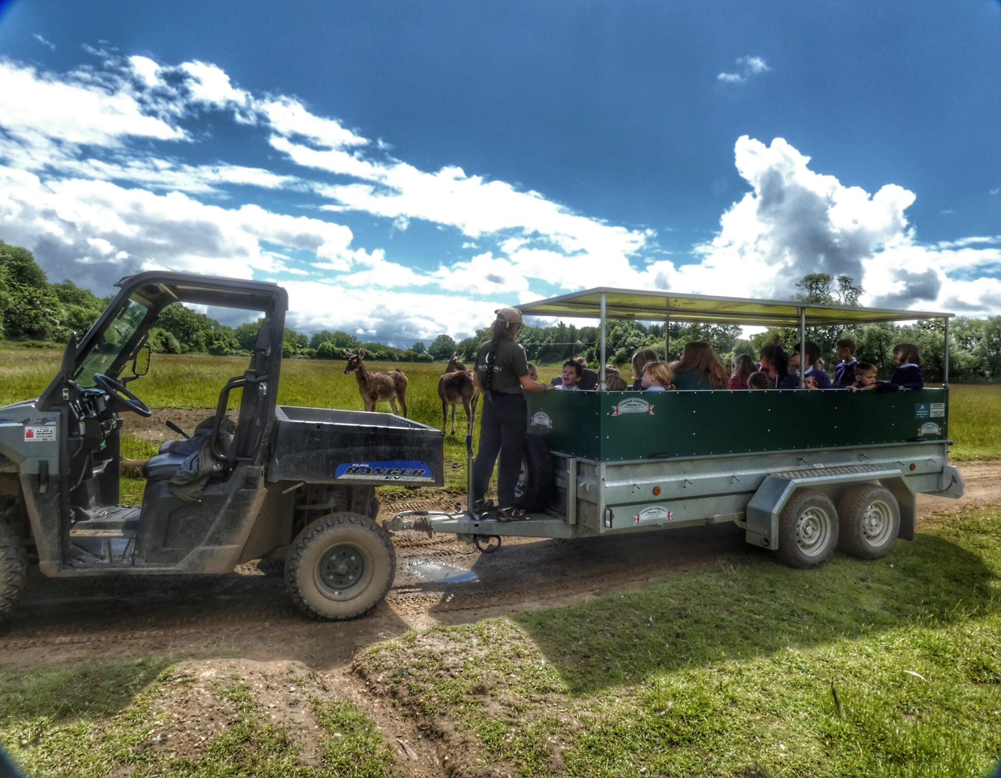 School trip at Watatunga
