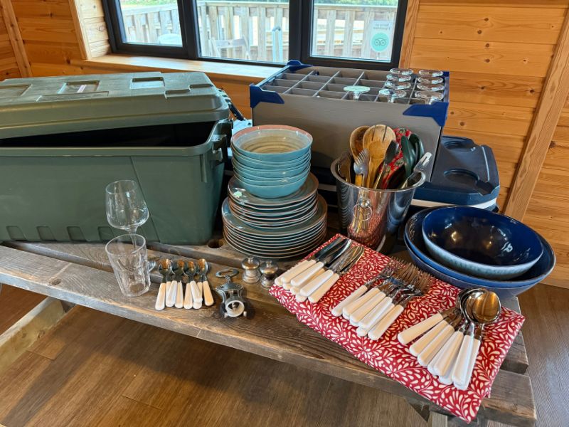 Self-catered BBQ kit